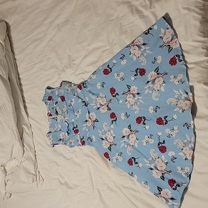 Retro style floral dress